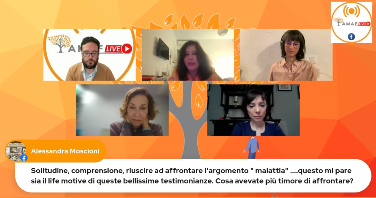 AMAF LIVE – La serata dedicata al gruppo di Auto Mutuo Aiuto